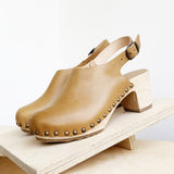 THE HIGH NATURAL VACCHETA CLOG new