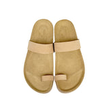 NOY SANDALS SOFT SUEDE CAMEL