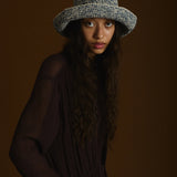 HELIX LONG BRIM HAT - MIDNIGHT TIDE