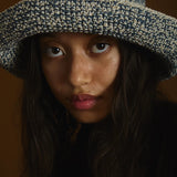 HELIX LONG BRIM HAT - MIDNIGHT TIDE