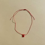 FLEUR RED NECKLACE