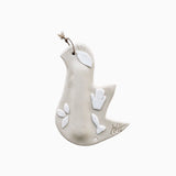 CERAMIC MEZUZAH HAND & FISH