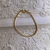 ONE LINE BRACELET FULL LINK - GOLDEN