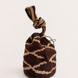 THE HIPPIE RAFIA BAG INKA - BROWN