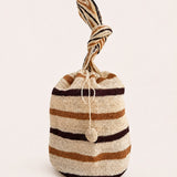 THE HIPPIE RAFIA BAG - THIN LINES