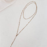 Double Wrap Necklace~pink