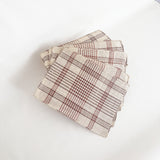 STRAW PLACEMATS * SET OF 6'~BROWN