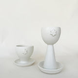 PORCELAIN KIDDUSH GLASS