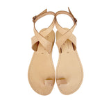 SARAI SANDALS  SUEDE CAMEL