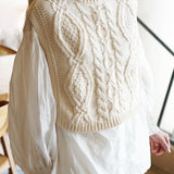 TORSADE SLEEVLESS SWEATER