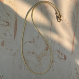 PERFECT FULL GOLD LINK NECKLACE