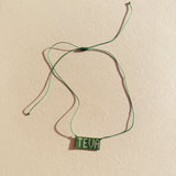 TEVA GREEN NECKLACE