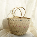 The Bolso, Rafia Baskets