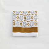 THE RETRO PAREO, BLACK AND MUSTARD  LINE