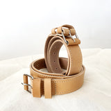 THE LEATHER BELT~NATURAL