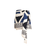 THE TRIANGLE HAND PRINTED PAREO