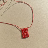 TOI MOI RED NECKLACE