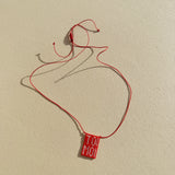 TOI MOI RED NECKLACE