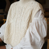 TORSADE SLEEVLESS SWEATER