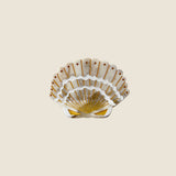 SEASHELL CLAW HAIR CLIP GOLDEN SAND