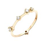 RING THIN - 5 DIAMONDS