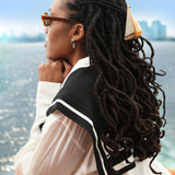 SAILBOAT CLAW CREAM HAIR CLIP
