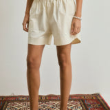 DARIO UNISEX SHORTS BUTTER YELLOW
