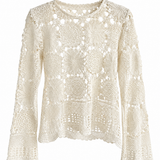 FLEUR CROCHET TOP
