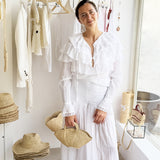 ANNA RAFIA BAG - NATURAL SMALL