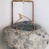 PERFECT STRING ANKLE BRACELET - BRONZE