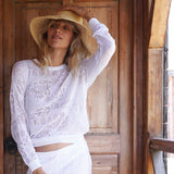 THE TRICOT POINTELLE JUMPER, SUMRWEAR
