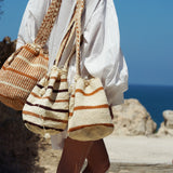 THE HIPPIE RAFIA BAG - TERRA