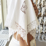 EMBROIDERY TRIM TOP