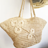 VOLA RAFIA NATURAL BAG